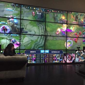 Blitz Esports - Our LA Production Studio features a 25 foot Monitor Wall