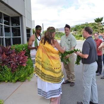 TruTag - Hawaiian blessing of our Kapolei building prior to construction
