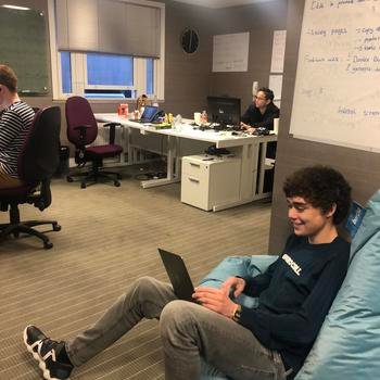Bookee - From Niall, our newest team member; it’s a true start up atmosphere - it’s a small team led by a brilliant engineer working on an awesome product with a perfect tech stack. I’m slowly warming to my new nickname “Niallers” - I think it means they like me!