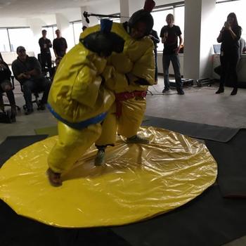 Diply - Charity sumo wrestling tournament. Nobody was harmed in the making of this pic.