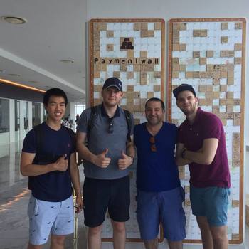 Paymentwall, Inc. - Putting our mark on Kangnam Tower - the tallest skyscraper in Vietnam.