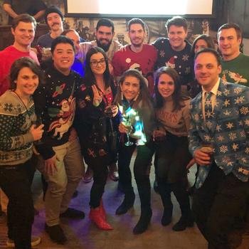 Troops - Ugly sweater holiday parties