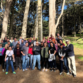 Comprehend Systems - Teambuilding @ the Fort Miley Ropes Course in San Francisco!