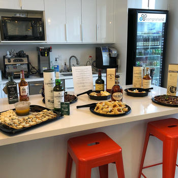 Comprehend Systems - Whiskey Tasting & Food Pairings Happy Hour Event