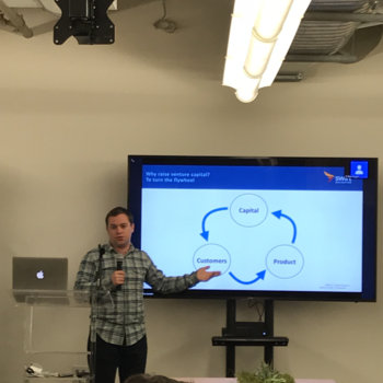Swift Navigation - CEO, Tim Harris presenting How To Raise Venture Capital at a Tuesday Tech Talk (April 2018)