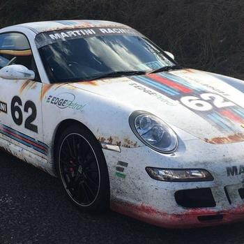 EdgePetrol - One of our investors decided to put the Edge logo on his Porsche wrap! He's a bit nuts.