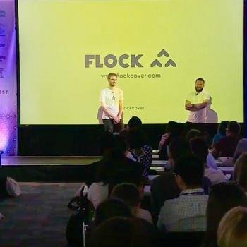Flock - London Data Science Festival 2018. 
We love to speak on stage about the problems we solve.