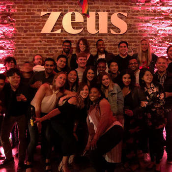 Zeus - Celebrating our Series A with a sick party