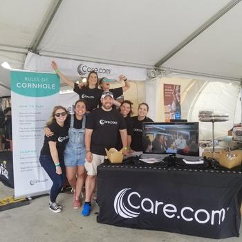 Care.com - We love getting our brand out there and have fun doing it!