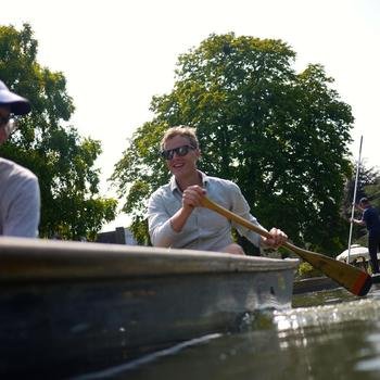 EdPlace - Punting down the Cam on our annual away day