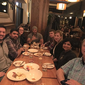 Integris Software - Our company dinner!