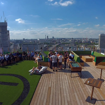 Quantexa - Our rooftop play area