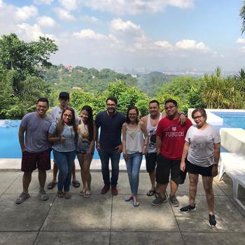 YoGov - Our CEO Ryder with the Manila team!