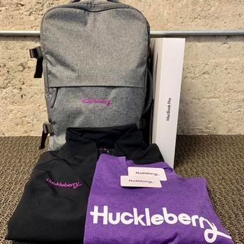 Huckleberry Insurance - Welcome schwag pack