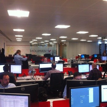 Vermilion Software - Newly decorated, open plan office in great central London location!