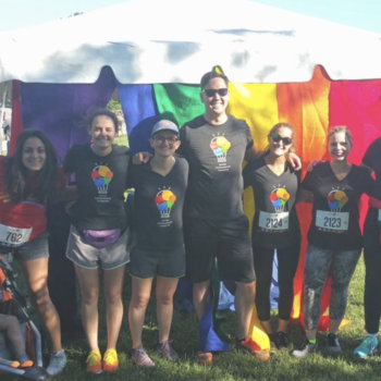 ThinkCERCA - Team CERCA and family at Chicago’s 2017 Pride Run