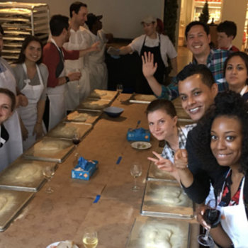 ThinkCERCA - Once a quarter, we get all of our Chicago team members together for a fun group activity — think: pizza-making classes, boat rides, trolleys, or open bar at your favorite Chicago venue.