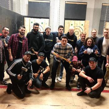 TOOLBX - Monthly outing @ BATL axe-throwing