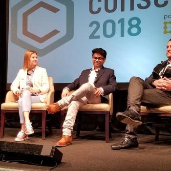 RealBlocks - Our VP of Finance Naman on the Real Estate panel of Consensus 2018