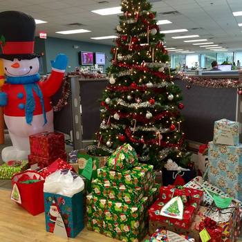 Intronis - The Intronis team is ready to spread the Holiday Cheer! Our team is donating these gifts to local families to help them enjoy the holiday season to the fullest