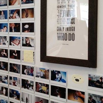 Redbooth - Photography - especially the polaroid exhibit - has become a fixture of our office