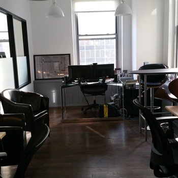 RS Metrics - We work in a bright, sunny co-working space.