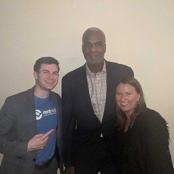 RentRedi - Basketball superfan (and CEO) Ryan meeting Charles Oakley!