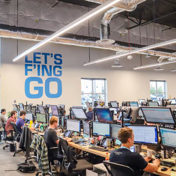 Arrive Logistics - Our open office floor plan encourages collaboration amongst your teammates and other departments!