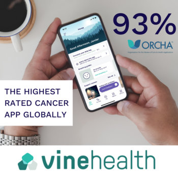 Vinehealth Digital Limited - Highest rated cancer app