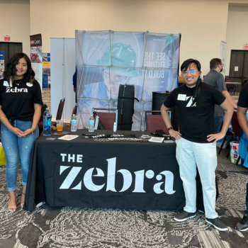 The Zebra - We love attending career fairs & other events where we can find our future Zeebs!  
