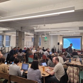 Lucidworks - Gathering and training at our San Francisco office, November 2021.