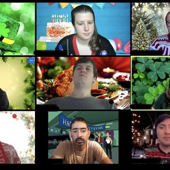 Pariveda - Fins rep their favorite holiday for a recent virtual social 