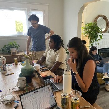 WorkPatterns - Offsite in Venice Beach house