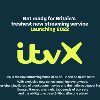ITV - ITVX Launch Page. 