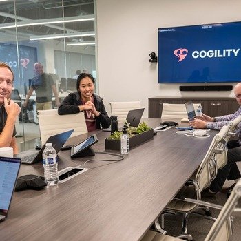 Cogility Software - Conference room at home office in Irvine.