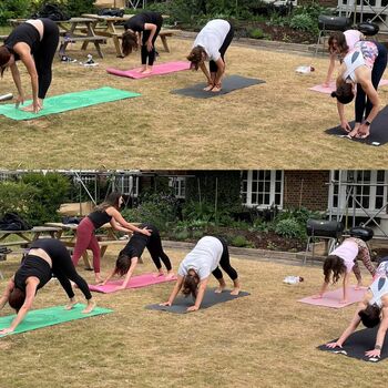 Hush UK - Summer yoga sessions with the lovely Antonia from Wander Flow Yoga. 