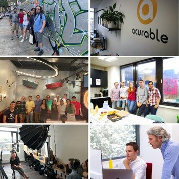 Acurable - A selection of images of the Acurable team at work and play