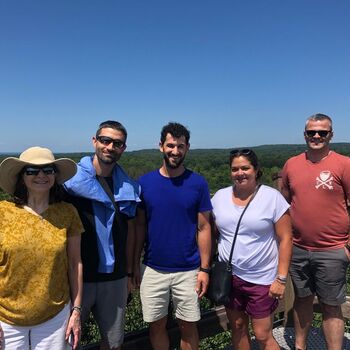Dakota Software - Hiking at our all company gathering 