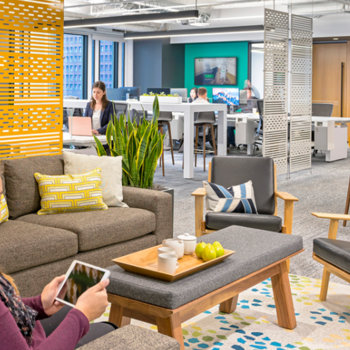 Upgrade, Inc. - Community work space at our San Francisco office. 
