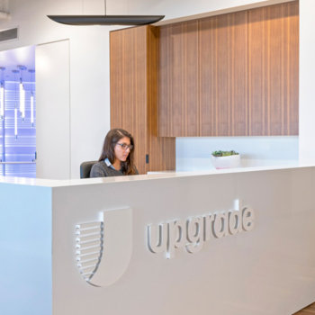 Upgrade, Inc. - Reception area at our San Francisco office. 