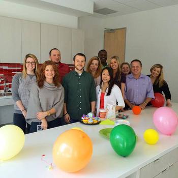 Epsilon - Birthday celebrations in our Dallas office!