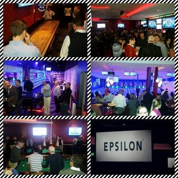 Epsilon - Some snap shots of the MA office's holiday party at Kings bowling and billiards this year.