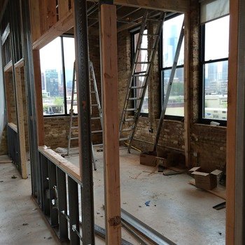 Bolstr - Bolstr has a brand new office under construction within a prime location in Chicago's up and coming west loop! Our new office has 5 giant windows with unobstructed views of the entire Chicago skyline.