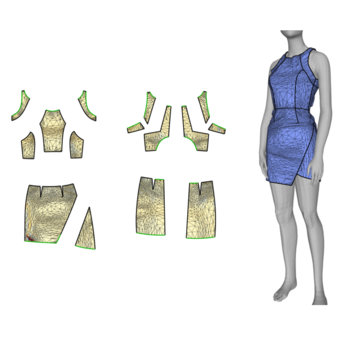Bespoke.is - We make a digital model of the garment for our cloth simulation.