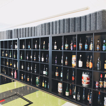 Storm8 Inc. - Beer wall for Friday beer tasting.