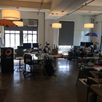 One Financial - We work in a beautiful office in the Garment District.