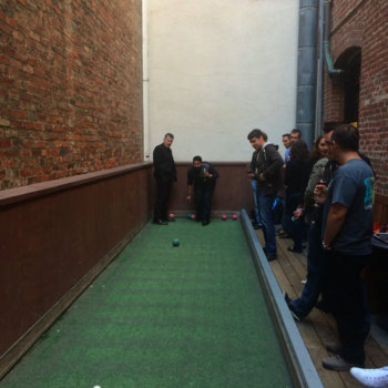 Foodsmart - Playing Bocce Ball at our social event!