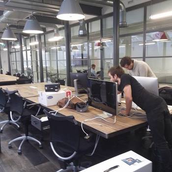 Tapdaq - The first day we moved into our incredible office near Kings Cross