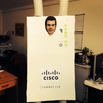 Turnstyle Solutions - Halloween's are always a fun time. Shout out to our close partners at Cisco!