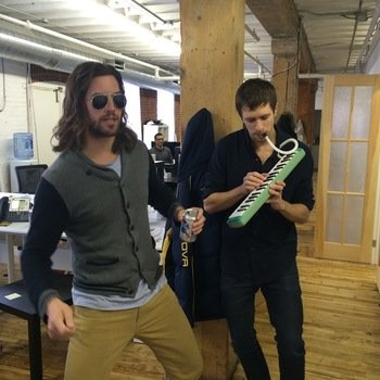Turnstyle Solutions - Impromptu musical performances by the founders is a common occurrence (perhaps TOO common)
